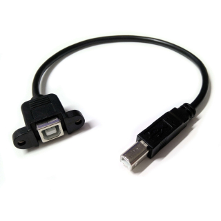 EXTENSOR CONECTOR USB/B MONTAJE PANEL 30CM