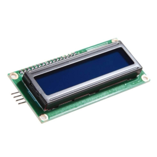 PANTALLA LCD 1602A 16X2 BUS I2C AZUL