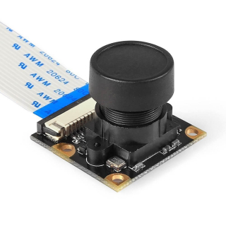 CAMARA PARA RASPBERRY PI 5MPX FOCO MANUAL 160º FISHEYE