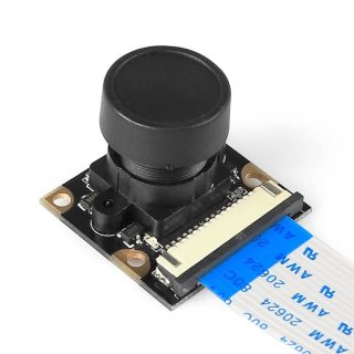 CAMARA PARA RASPBERRY PI 5MPX FOCO MANUAL 160º FISHEYE