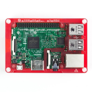 PIMORONI PIBOW COUPÉ RED PARA RASPBERRY