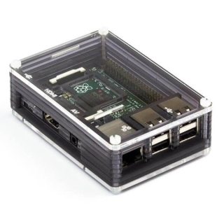 PIMORONI PIBOW NINJA BLACK PARA RASPBERRY PI