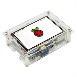 CAJA ACRILICA DIY PARA RASPBERRY PI Y PANTALLA 3,5" HDMI