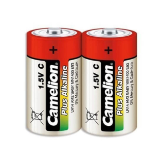 CAMELION PLUS ALCALINA PACK 2 PILAS C LR14 1.5V