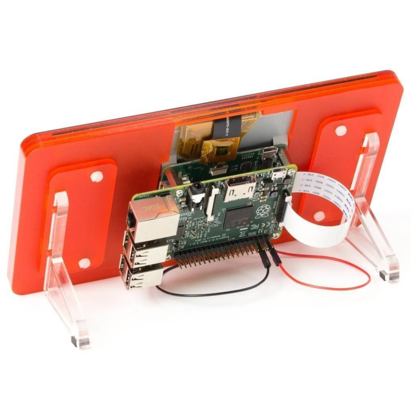 PIMORONI PIBOW LCDFRAME TANGERINE PARA PANTALLA TACTIL