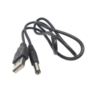 CABLE ALIMENTACION USB 5V A DC JACK