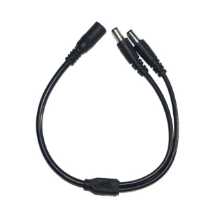 CABLE DUPLICADOR DC-JACK/H A 2xDC-JACK/M 5,5x2,1mm