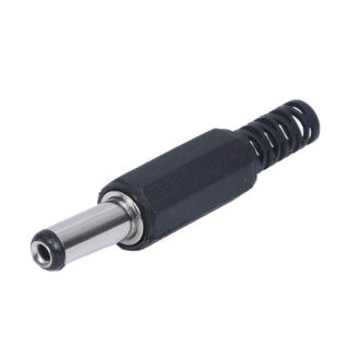 CONECTOR DC JACK MACHO 5,5X2,1MM SOLDAR