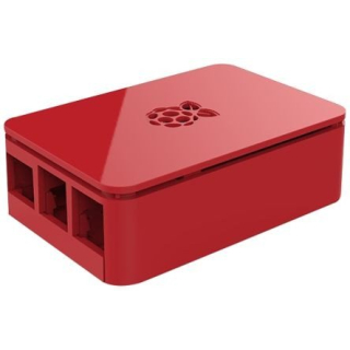 CAJA 19DESIGN ROJA PARA RASPBERRY PI 3 B+