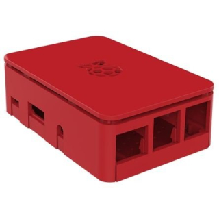 CAJA 19DESIGN ROJA PARA RASPBERRY PI 3 B+