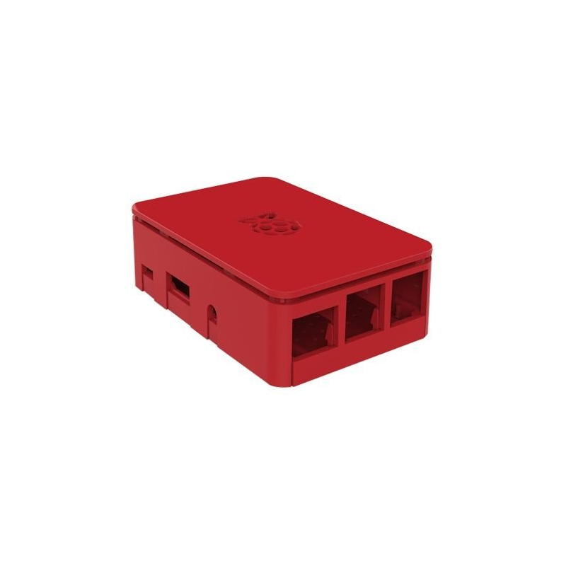 CAJA 19DESIGN ROJA PARA RASPBERRY PI 3 B+