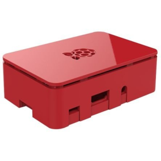 CAJA 19DESIGN ROJA PARA RASPBERRY PI 3 B+