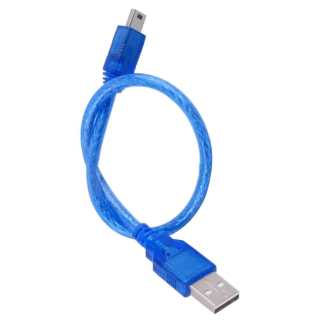 MINI CABLE USB A MINIUSB 30CM PARA ARDUINO NANO MICRO NODEMCU
