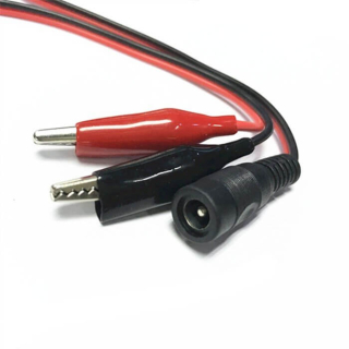 CABLE DC JACK/H 5,5x2,1MM A PINZAS COCODRILO