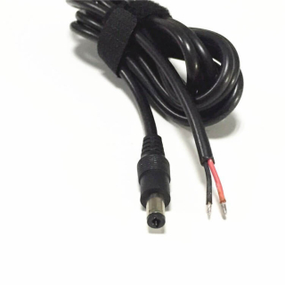 CABLE DC JACK/M 5,5x2,1mm 1,8M