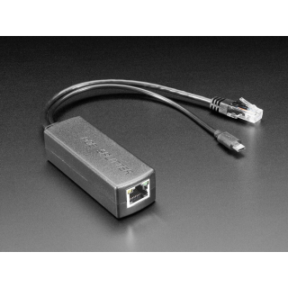 Stromversorgung über Ethernet 48 V bis 5 V Micro-USB-Stecker 2,4 A Y-Kabel aktiver POE-Splitter 