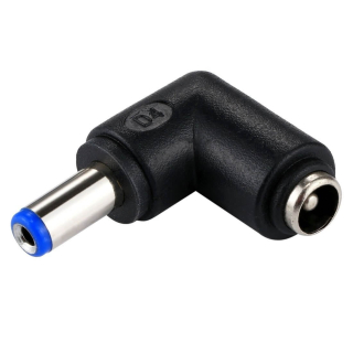 ADAPTADOR CODO DC JACK 5,5x2,1mm