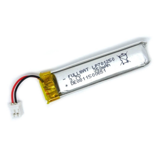 BATERIA LITIO LIPO 701250 3,7V 350MAH JST