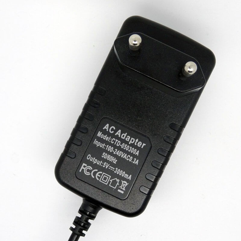 SeniorMar 5V 3A Cargador de Fuente de alimentaci/ón Adaptador de CA Cable Micro USB con Interruptor de Encendido//Apagado para Raspberry Pi 3 Pi Pro Modelo B B Plus