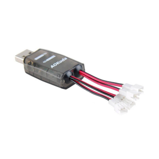 CARGADOR USB 4 CANALES PARA BATERIAS LIPO LIHV