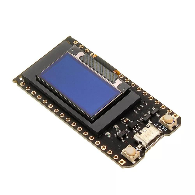 PLACA ESP-32 CON DISPLAY OLED 0,96" WIFI+BT 4MB +LIPO IOT