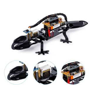 KIT ROBOT 3-DOF LIZARD CON CONTROL REMOTO - ARDUINO NANO STEM