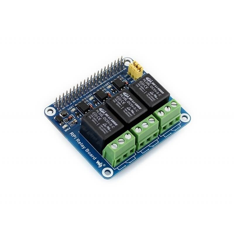 HAT 3 RELES PARA RASPBERRY PI