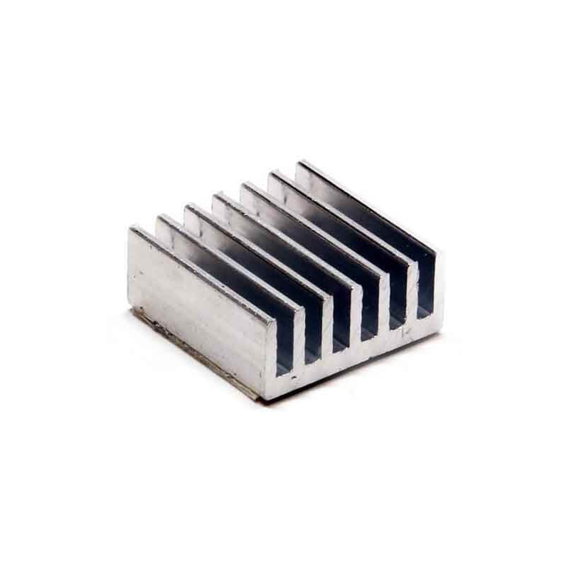 DISIPADOR DE CALOR 14x14x6mm PARA RASPBERRY PI, RAM, BITCOIN MINER