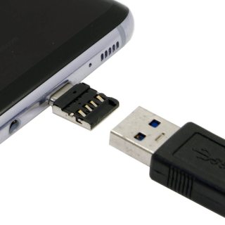 MICRO ADAPTADOR USB-C OTG PARA ANDROID