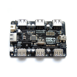 UUGEAR BIG7 HUB USB 7 PUERTOS PARA RASPBERRY PI (REV 2)