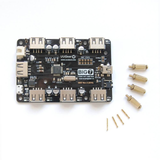 UUGEAR BIG7 HUB USB 7 PUERTOS PARA RASPBERRY PI (REV 2)