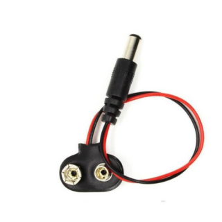 CONECTOR CLIP PILA 9V PARA ARDUINO