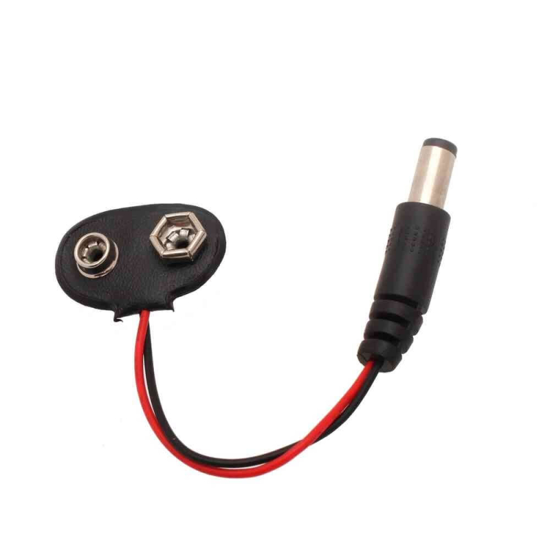 CONECTOR CLIP PILA 9V PARA ARDUINO