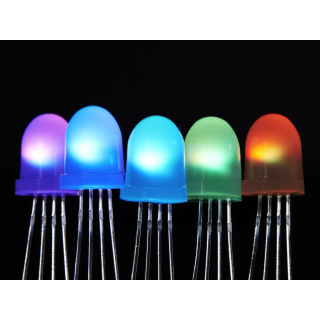 LED NEOPIXEL DIFUSO 8MM - PACK x5