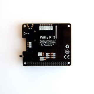 UUGEAR WITTY PI 3: RELOJ EN TIEMPO REAL Y GESTION DE ENERGIA PARA RASPBERRY PI