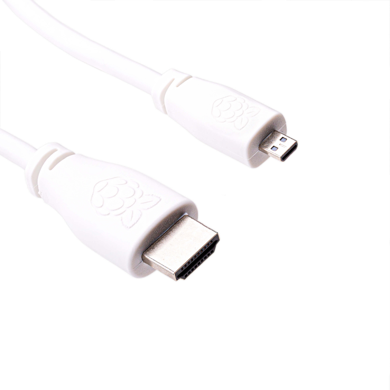 CABLE MICRO HDMI (TIPO D) OFICIAL 2M. RASPBERRY PI