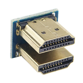 CONECTOR PUENTE HDMI A HDMI M/M