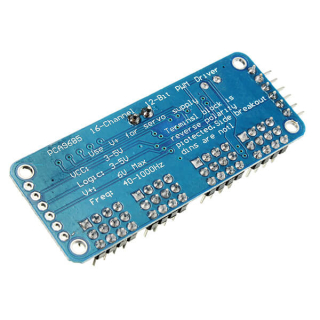 CONTROLADOR SERVO PWM 16 CANALES 12 BITS PCA9685 IIC/I2C