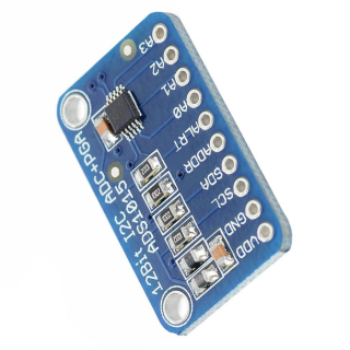 MODULO ADS1015 ADC 12BITS 4 CANALES + AMPLIFICADOR DE GANANCIA PROGRAMABLE