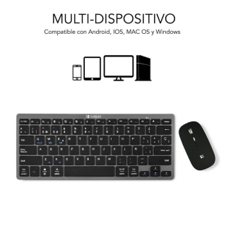 SUBBLIM DYNAMIC COMBO COMPACT TECLADO+RATON BLUETOOTH