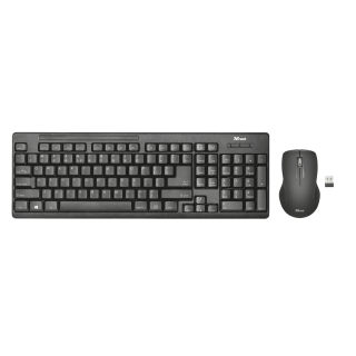 TRUST ZIVA WIRELESS COMBO TECLADO+RATON MULTIMEDIA