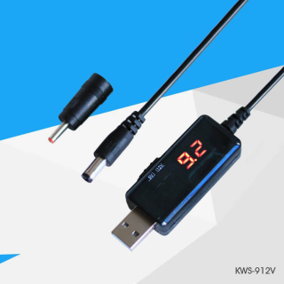 CONVERSOR USB 5V A DC JACK 9V/12V