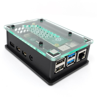 CAJA ACRILICA PARA RASPBERRY PI TV HAT (V2.0)