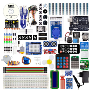 THE MOST COMPLETE STARTER KIT ARDUINO UNO R3 PROJECT