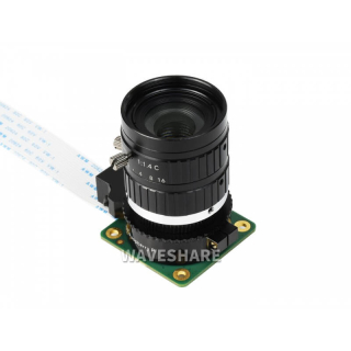 LENTE TELEFOTO 25MM PARA RASPBERRY PI HQ CAMERA