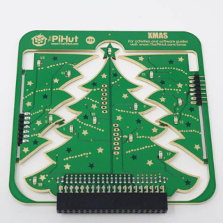 ARBOL DE NAVIDAD 3D PARA RASPBERRY PI