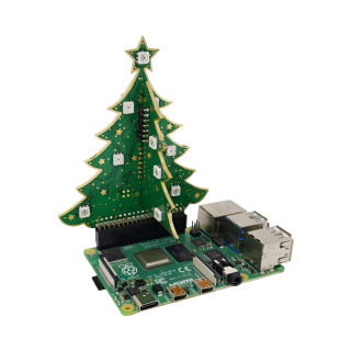 ARBOL DE NAVIDAD RGB 3D PARA RASPBERRY PI