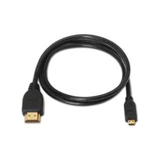 CABLE HDMI A MICRO HDMI (TIPO D) 80CM. M/M NEGRO