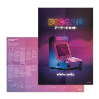 PIMORONI PICADE CABINA BARTOP ARCADE DIY PARA RASPBERRY PI