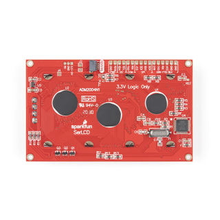 SparkFun 20x4 SerLCD - RGB Backlight (Qwiic)